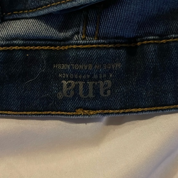 a.n.a Jeans Stretch Blue denim skinny anke Size 10 - Picture 4 of 9